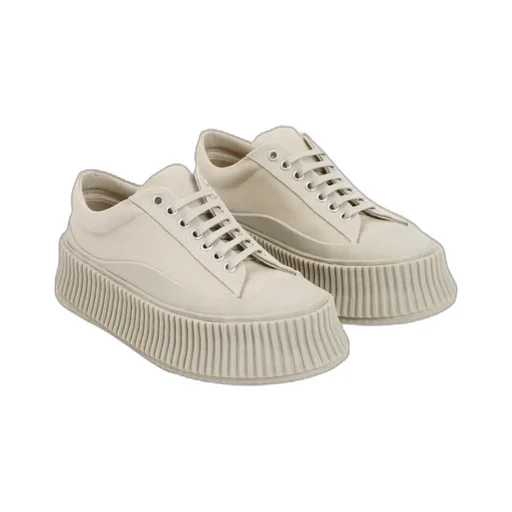 Low-Top Lace-Up Sneakers