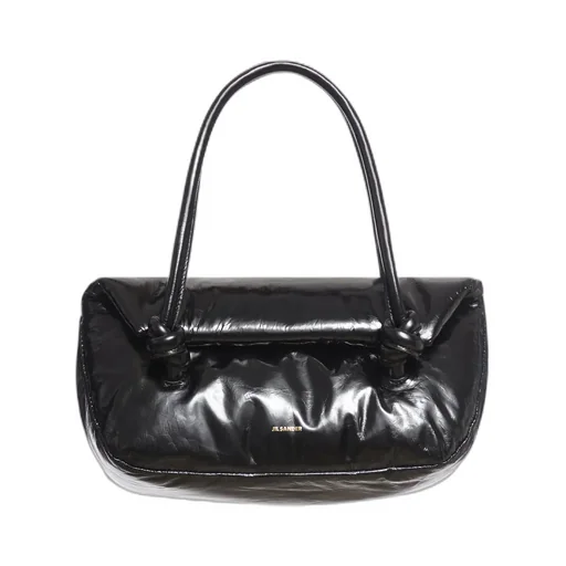 Logo Printed Shoulder Bag