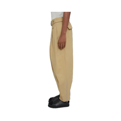 Belted Relaxed Fitting Trousers