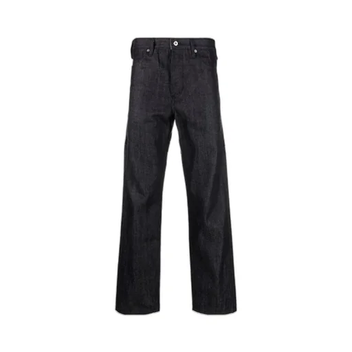 Panelled Straight-Leg Jeans
