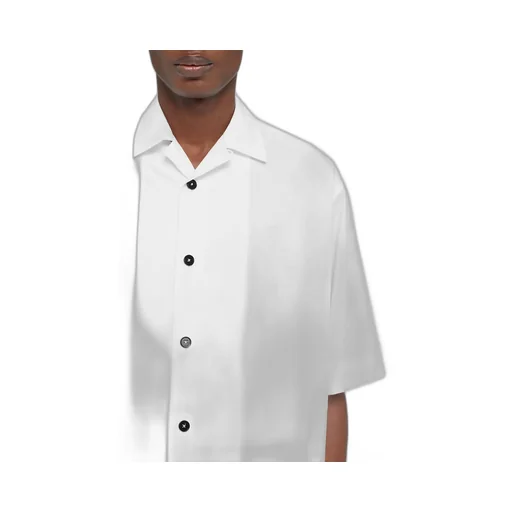 Short-Sleeved Buttoned Shirt