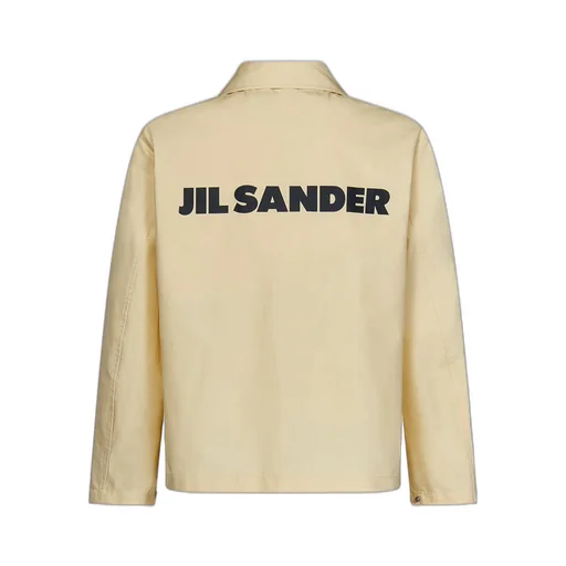 Logo Printed Long-Sleeved Jacket