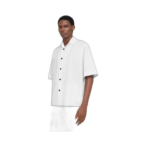 Short-Sleeved Buttoned Shirt