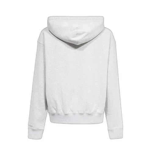 Zipped Drawstring Hoodie