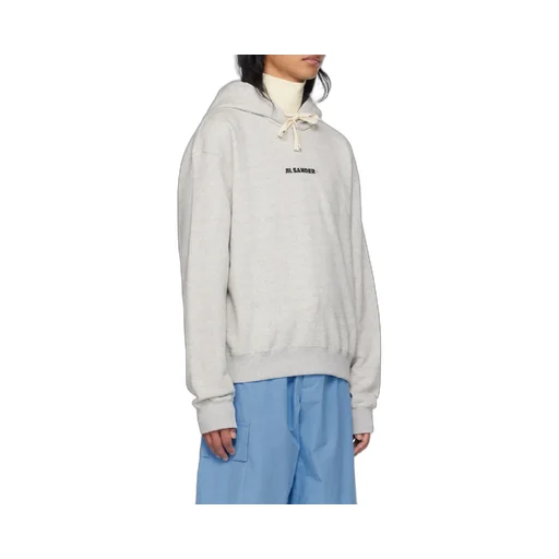 Logo Printed Drawstring Hoodie