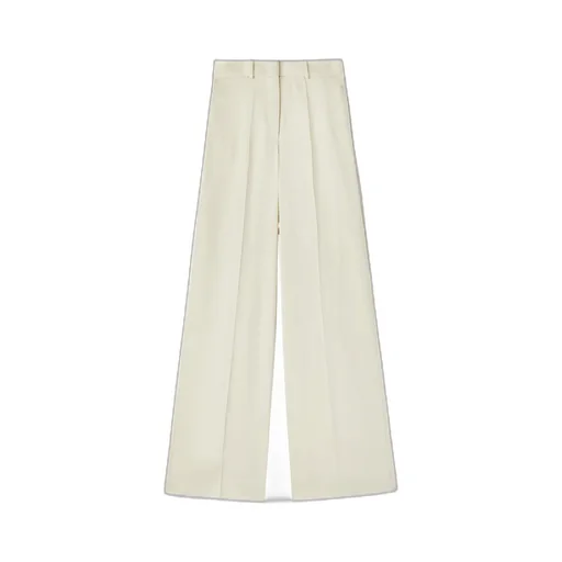 High-Waisted Wide-Leg Trousers