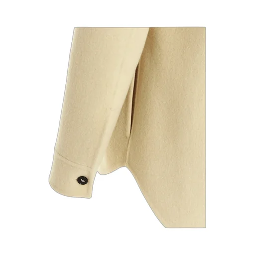 Long-Sleeved Buttoned Overshirt