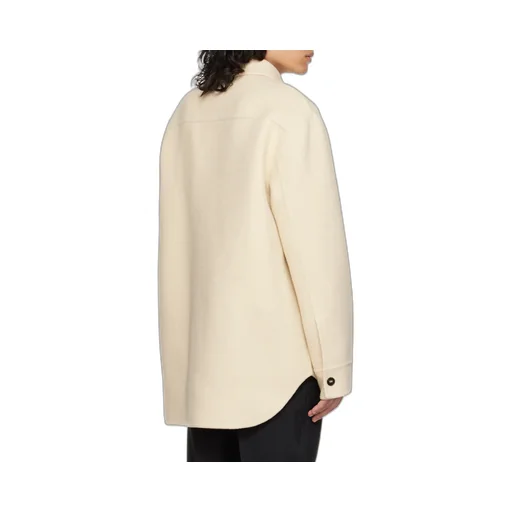 Long-Sleeved Buttoned Overshirt