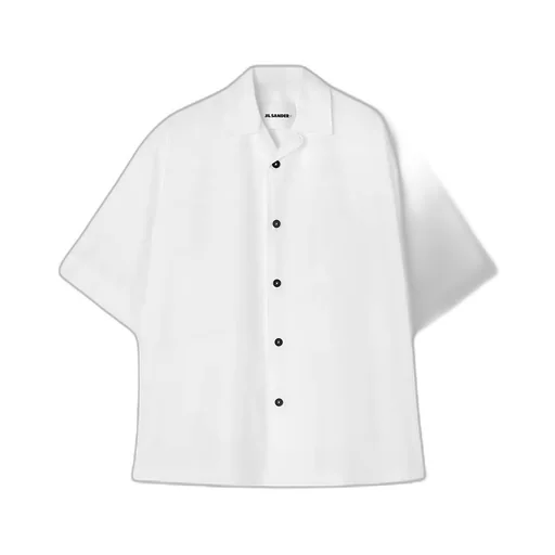 Short-Sleeved Buttoned Shirt