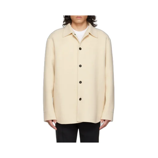 Long-Sleeved Buttoned Overshirt