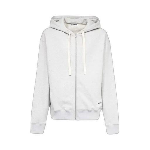 Zipped Drawstring Hoodie