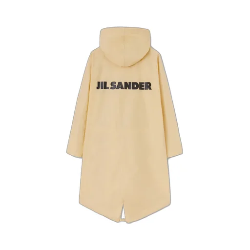 Logo Printed Hooded Parka