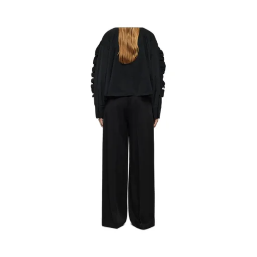 High Waist Tailored Trousers