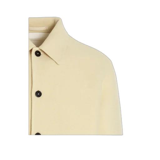 Long-Sleeved Buttoned Overshirt