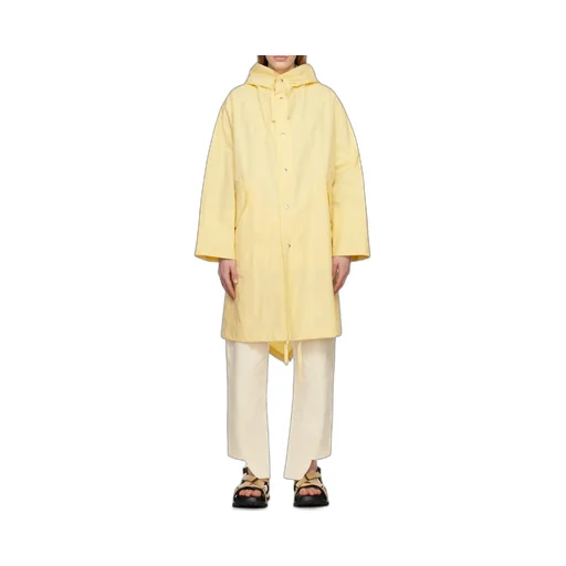 Logo Printed Hooded Parka