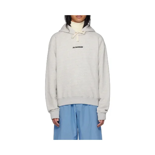 Logo Printed Drawstring Hoodie