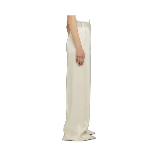 High-Waisted Wide-Leg Trousers