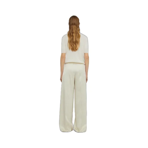 High-Waisted Wide-Leg Trousers
