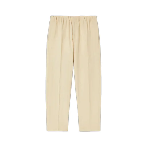 Pleated Straight-Leg Tailored Trousers