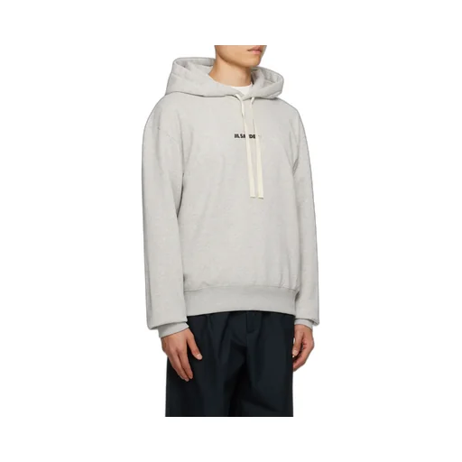 Logo Printed Drawstring Hoodie