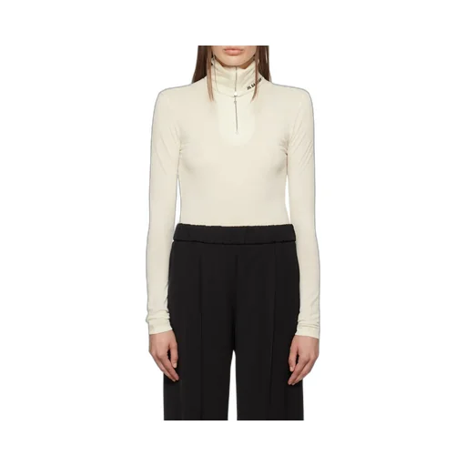 Roll-Neck Knitted Top