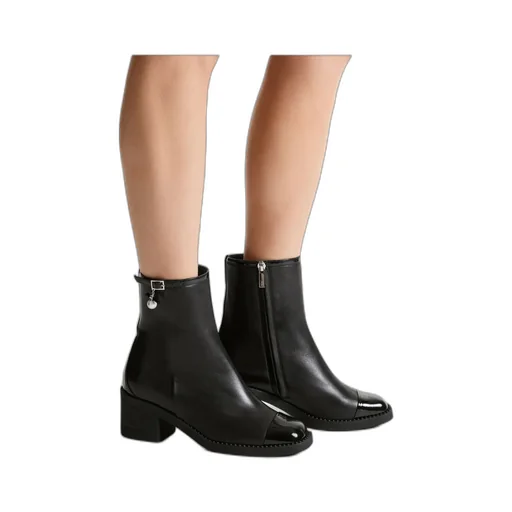 Zipper Ankle Boots