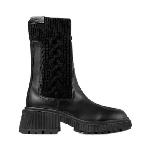 Round-Toed Ankle Boots