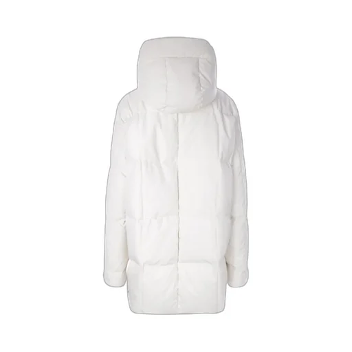 Zip-Up Hooded Down Jacket