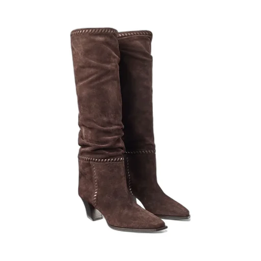 Chunky-Heeled Boots
