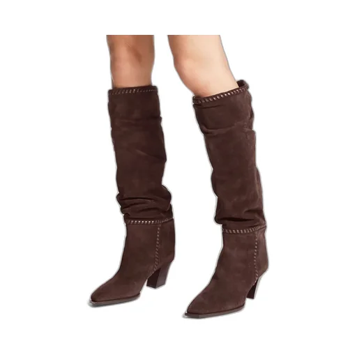 Chunky-Heeled Boots