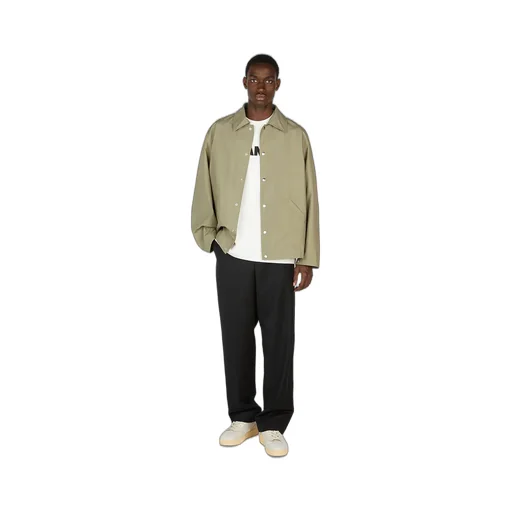 Logo Printed Long-Sleeved Jacket