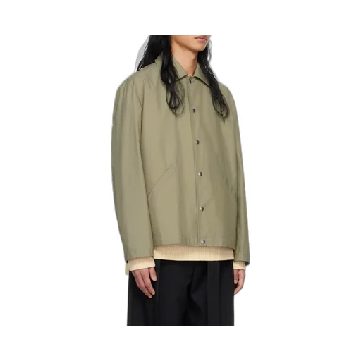 Logo Printed Long-Sleeved Jacket