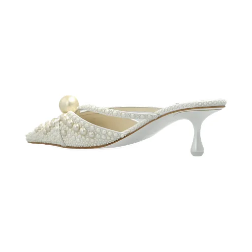 Sana Embellished Criss-Cross Strap Mules