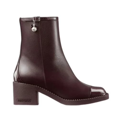 60Mm Adry Leather Ankle Boots
