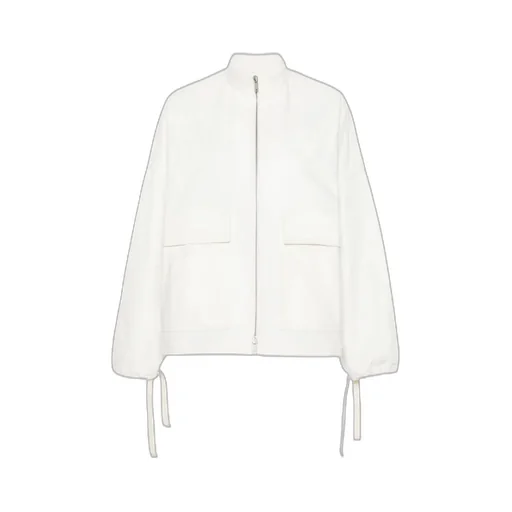 Logo-Appliqué Zipped Jacket