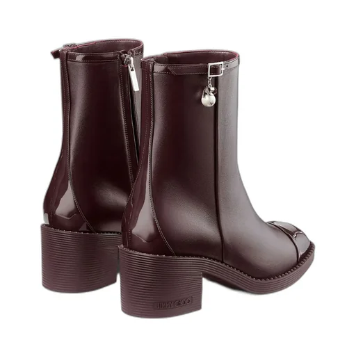 60Mm Adry Leather Ankle Boots