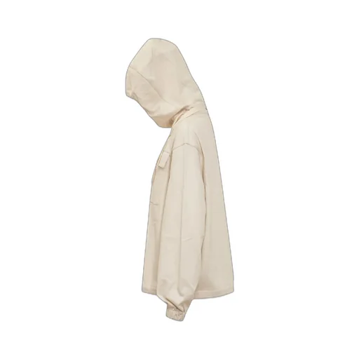 Flap-Pocket Drawstring Hoodie
