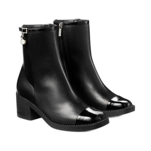 Zipper Ankle Boots