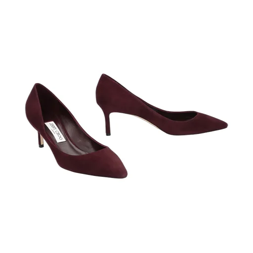 60Mm Romy Suede Pointed-Toe Pumps