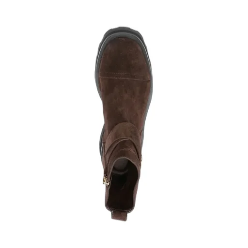 Meena Zipped Ankle Boots