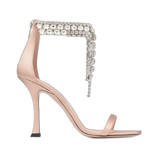 Square Toe High Heel Sandals