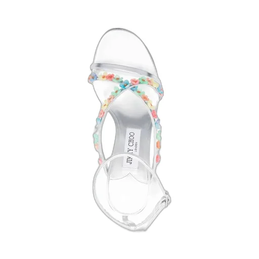 Blanche 90 Daisy Embroidery Sandals