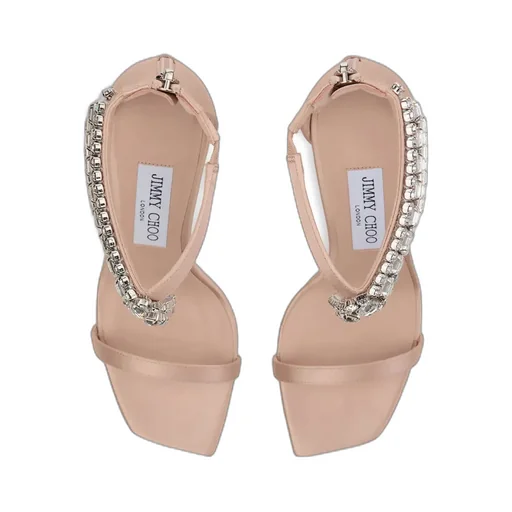 Square Toe High Heel Sandals