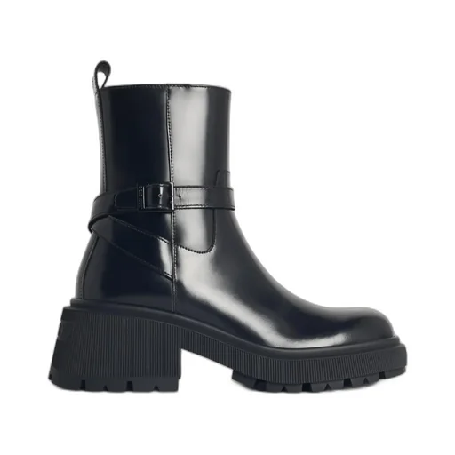 Conny Buckle-Strap Ankle Boots