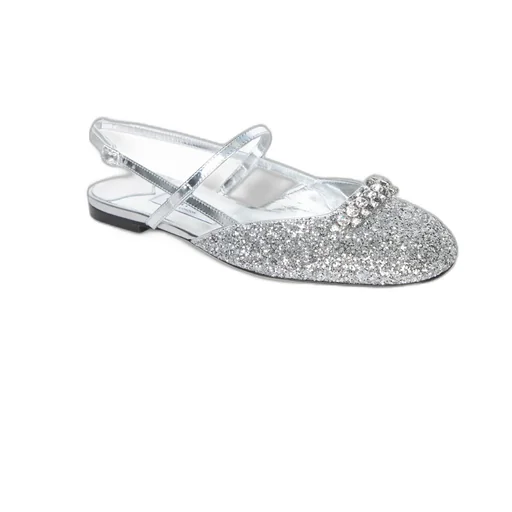 Sparkly Slingback Pumps