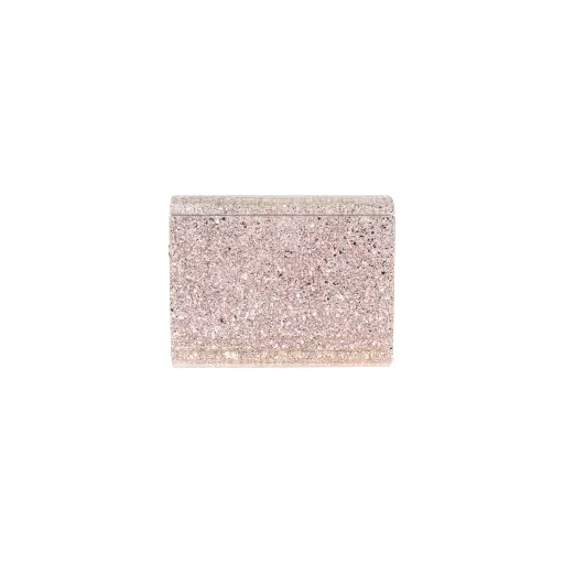 Candy Coarse Glitter Clutch Bag