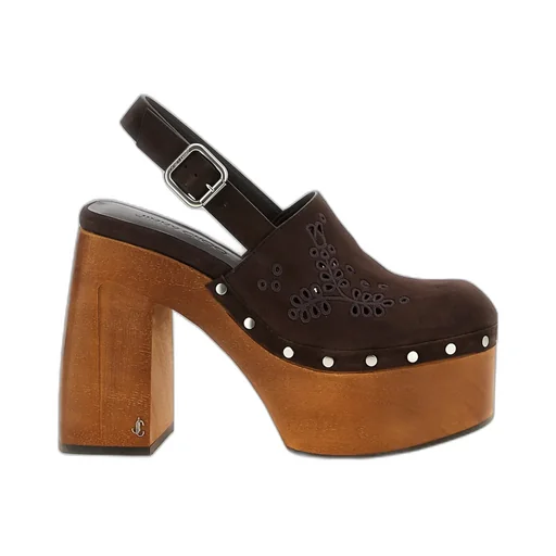 Alida 135Mm Sangallo-Embroidered Platform Pumps