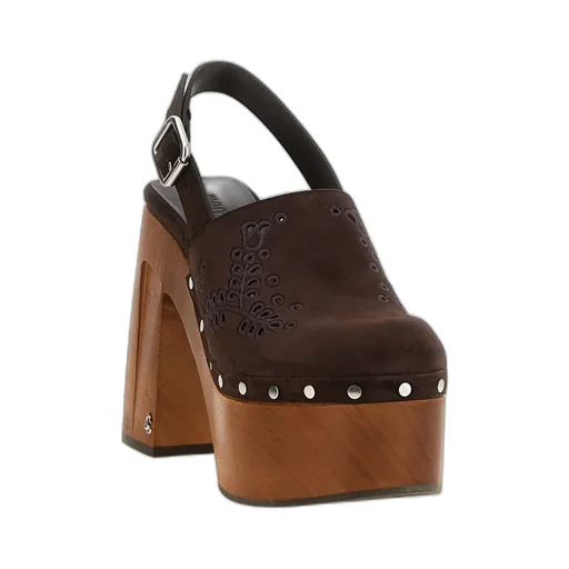 Alida 135Mm Sangallo-Embroidered Platform Pumps