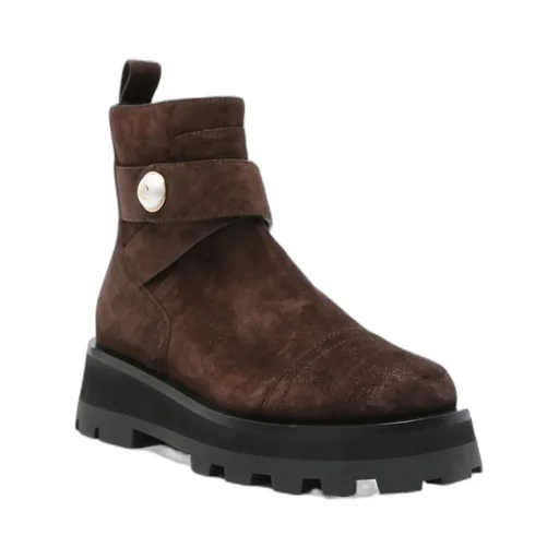 Meena Zipped Ankle Boots