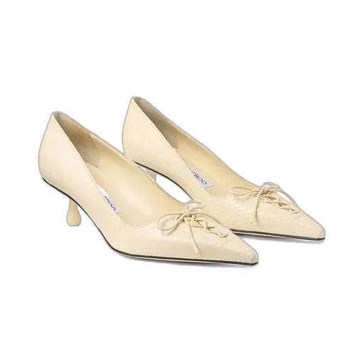 Scarlett 50Mm Lace-Up Pointed-Toe Pumps